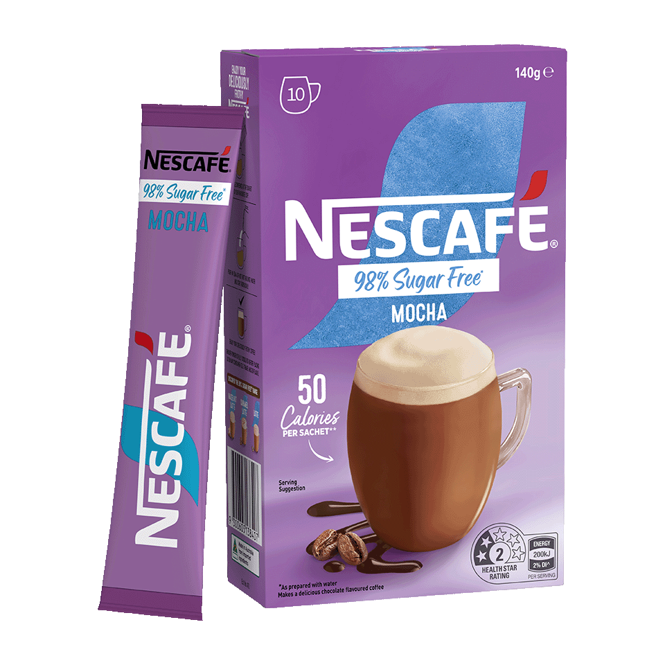 NESCAFÉ® Sugar Free Mocha Sachets | Nescafé AU